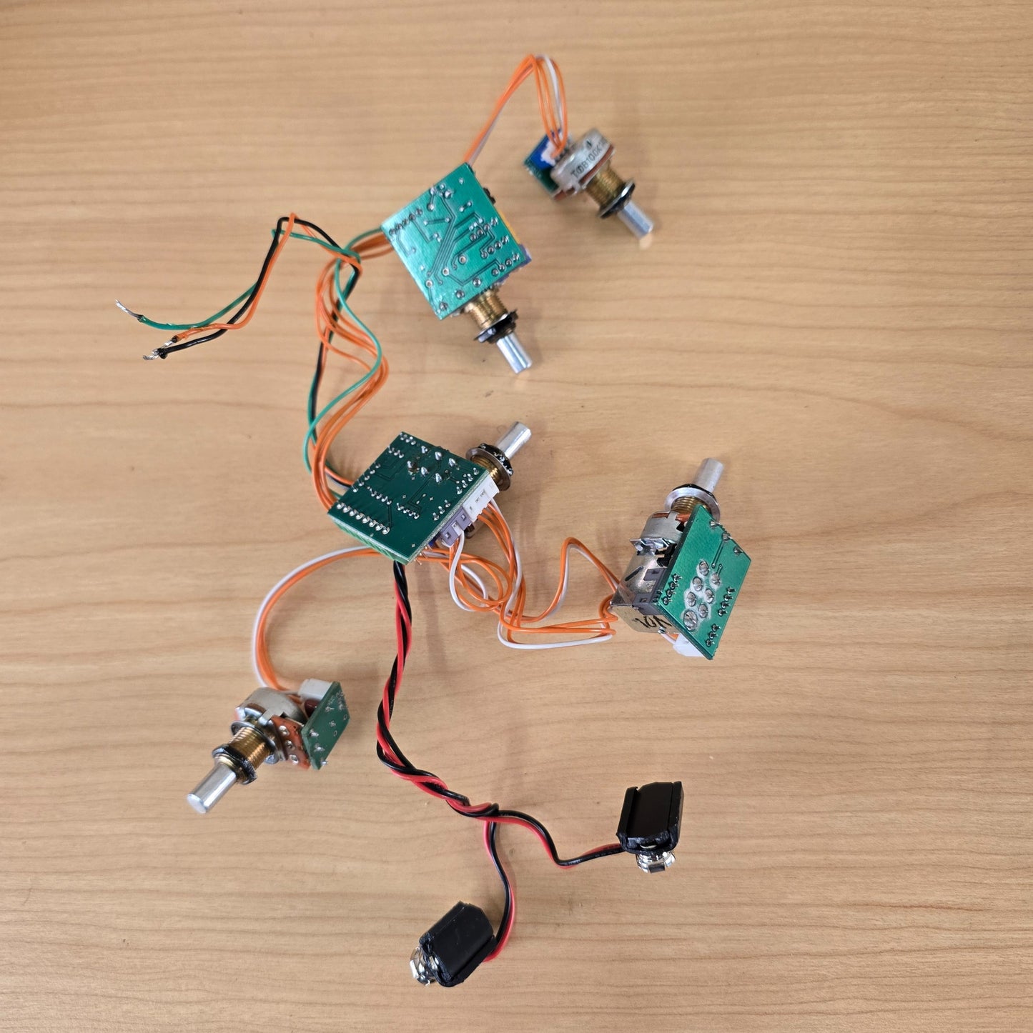 Mike Pope Onboard 5 Knob Bass Preamp Harness Flex Core