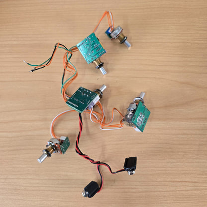 Mike Pope Onboard 5 Knob Bass Preamp Harness Flex Core