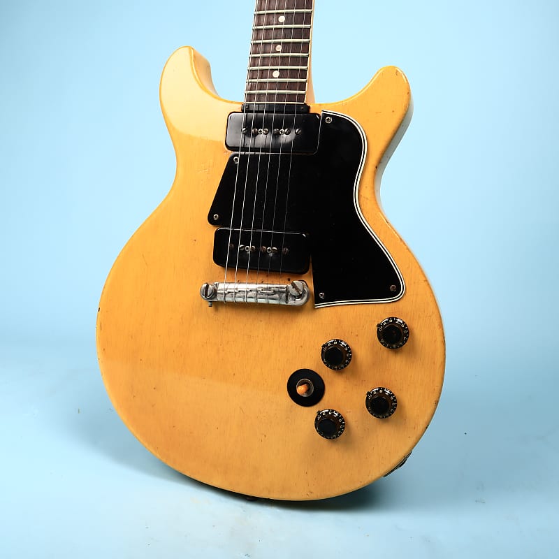 Gibson Les Paul Double Cutaway 1958 TV Yellow